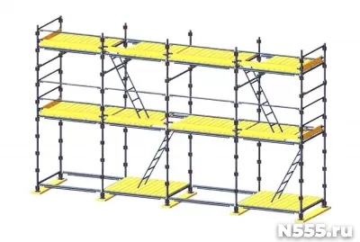 Аренда фасадных строительных лесов
